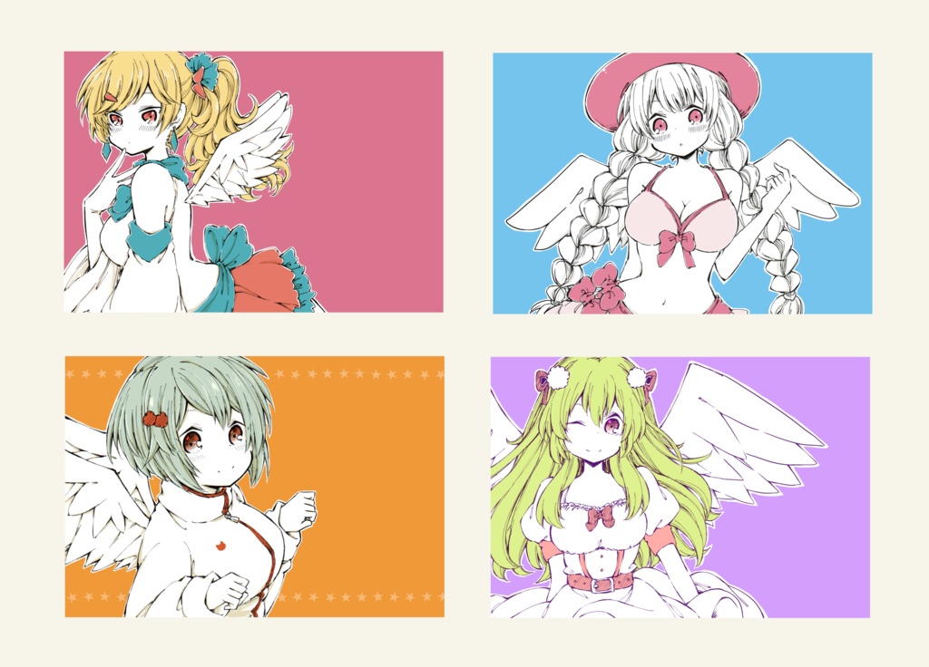 【ポストカード集】Angel A to Z（DL版）