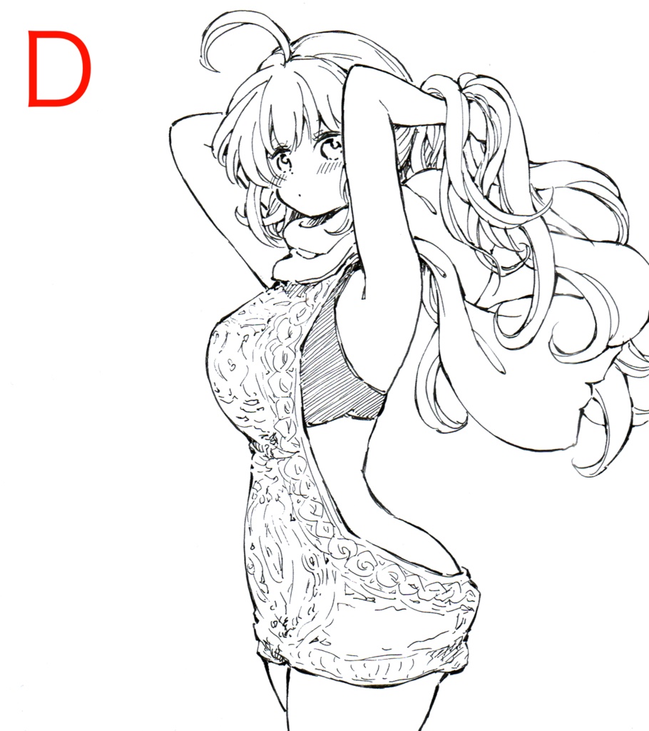 手描きイラスト ● オリジナル ● 色紙