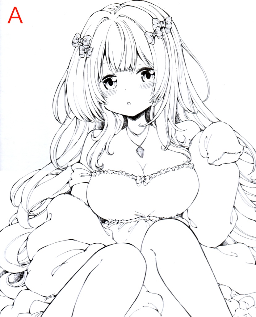 手描きイラスト ● オリジナル ● 色紙