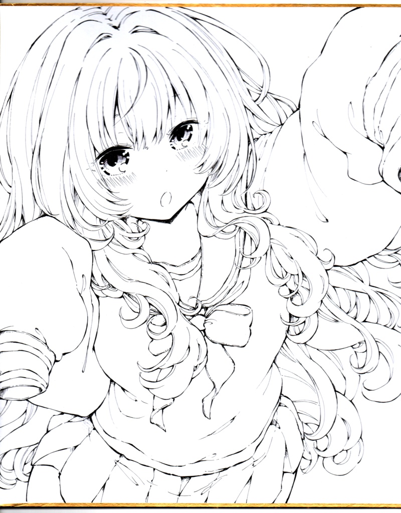 手描きイラスト ● オリジナル ● 色紙