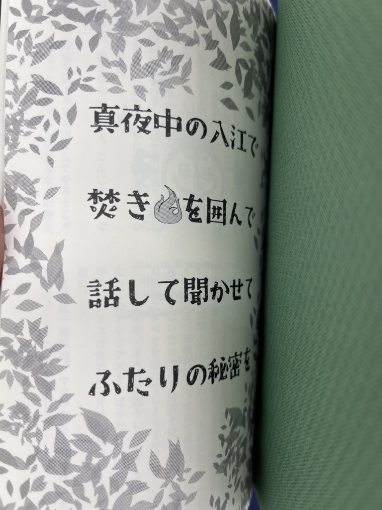 真夜中の入江で焚き火を囲んで話して聞かせてふたりの秘密を