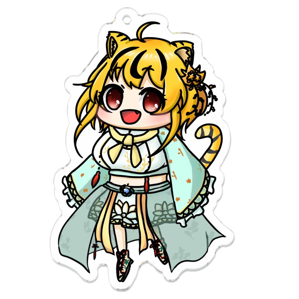 七草粥🐯🌿アクリルキーホルダー(コーティング) #2