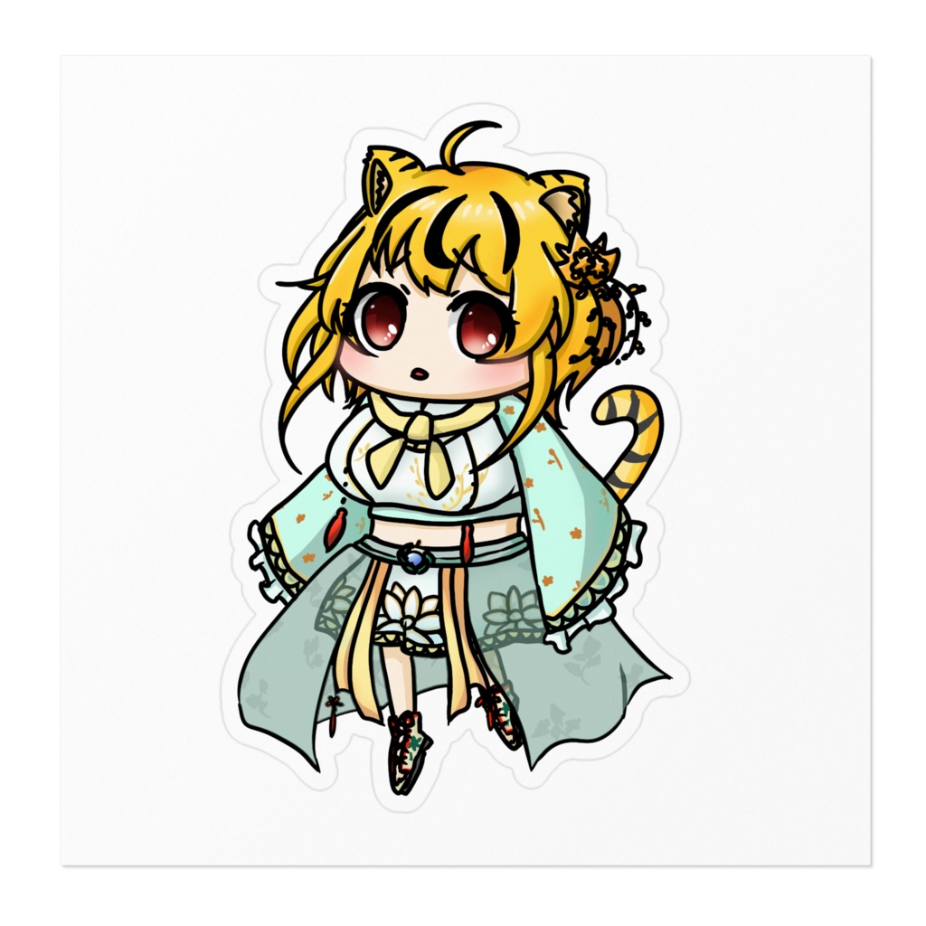 ステッカー(しょぼーんVer.)