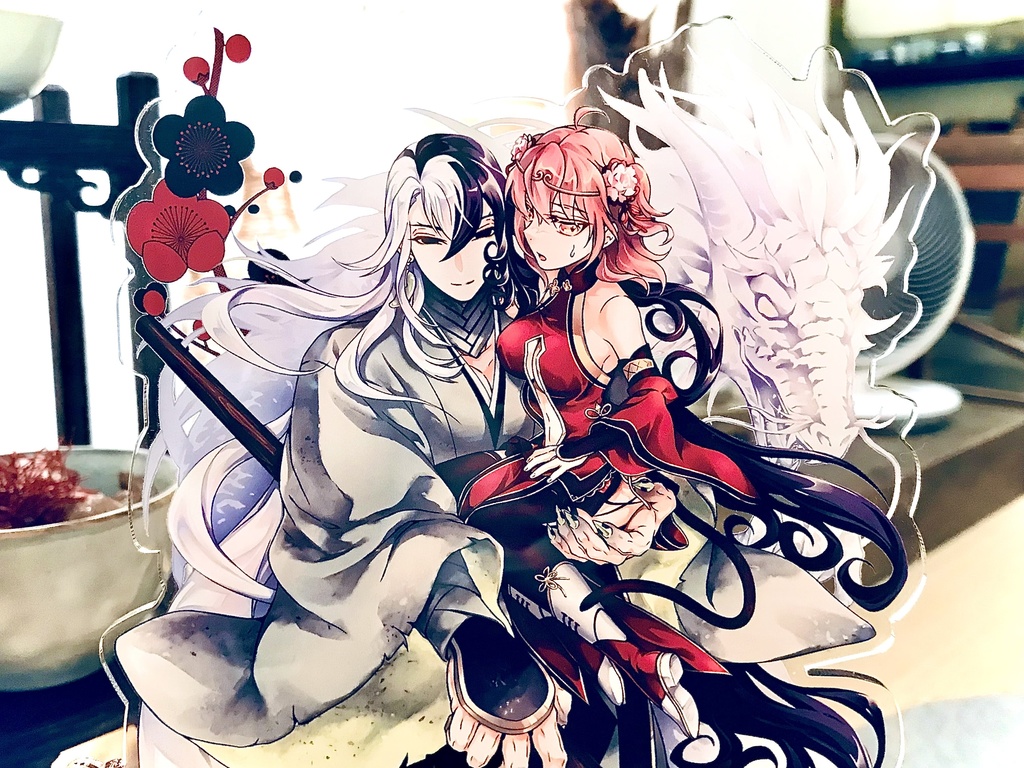 【リンぐだ♀ 】西遊記パロの大型アクスタ