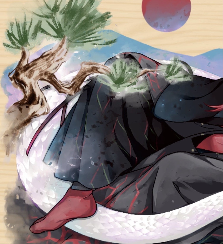 羅刹王の蛇年絵馬セット(通販再開)