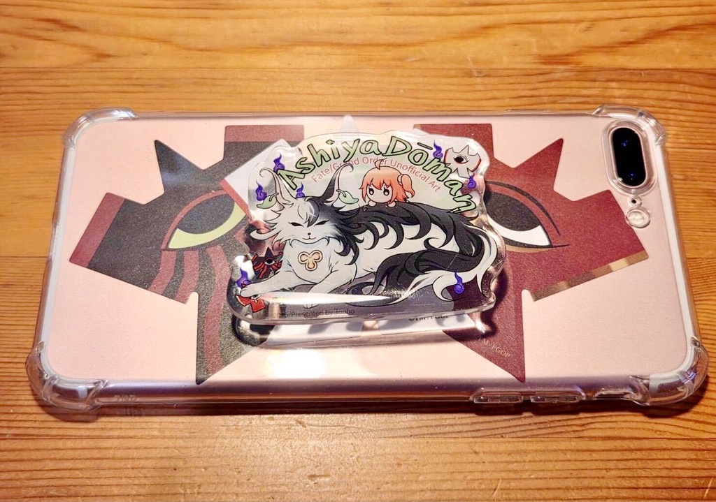【新品】道満猫のスマホグリップ(8/28まで)