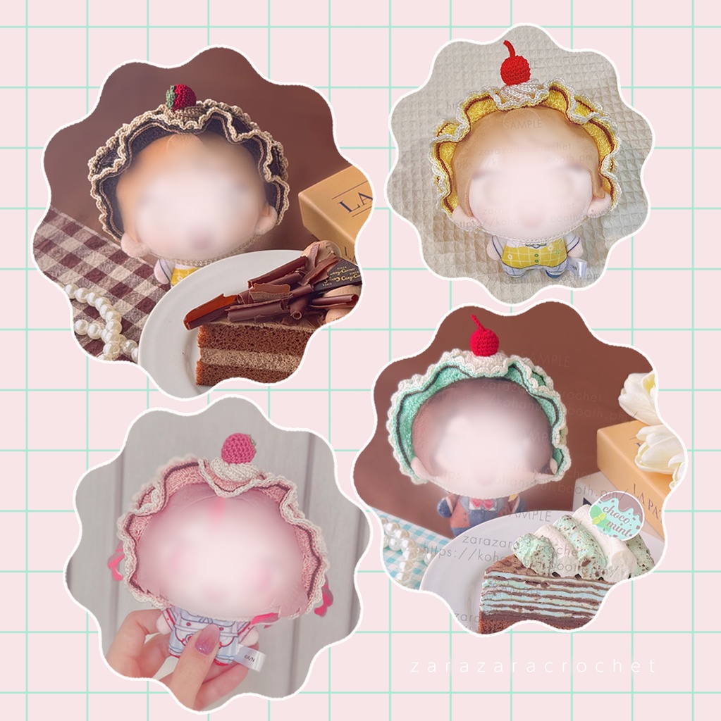 すいーつフリルぼんねっと🍓🧁🍒