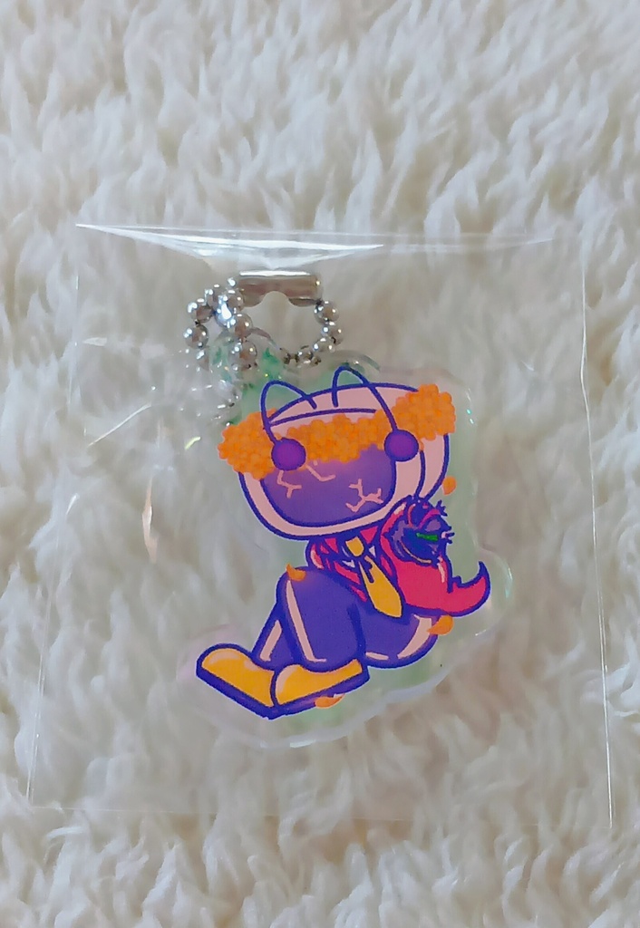 tenna オーロラ加工　アクリルキーホルダー