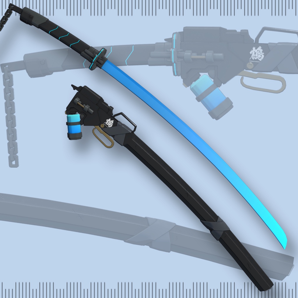 【クラエナ/MA対応】毒刀「鴆-Zhen-」