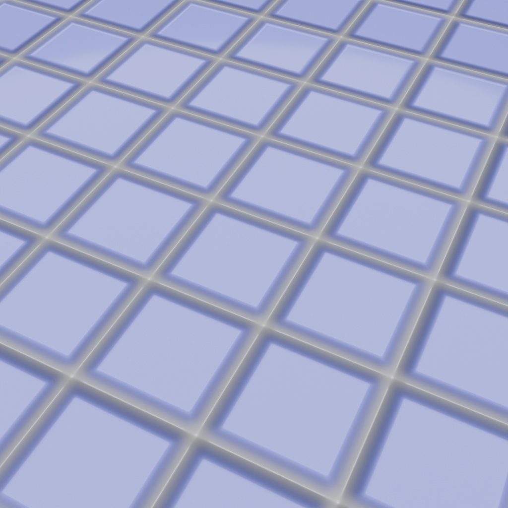 【4K/編集可】プールタイル素材 6色セット - Blender劣化調整対応