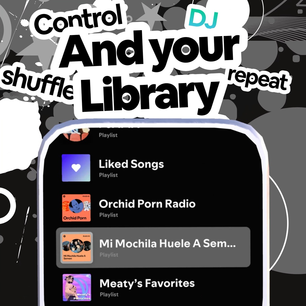 Song Thing|VRChatでSpotify®ライブラリを操作|VRCFury対応