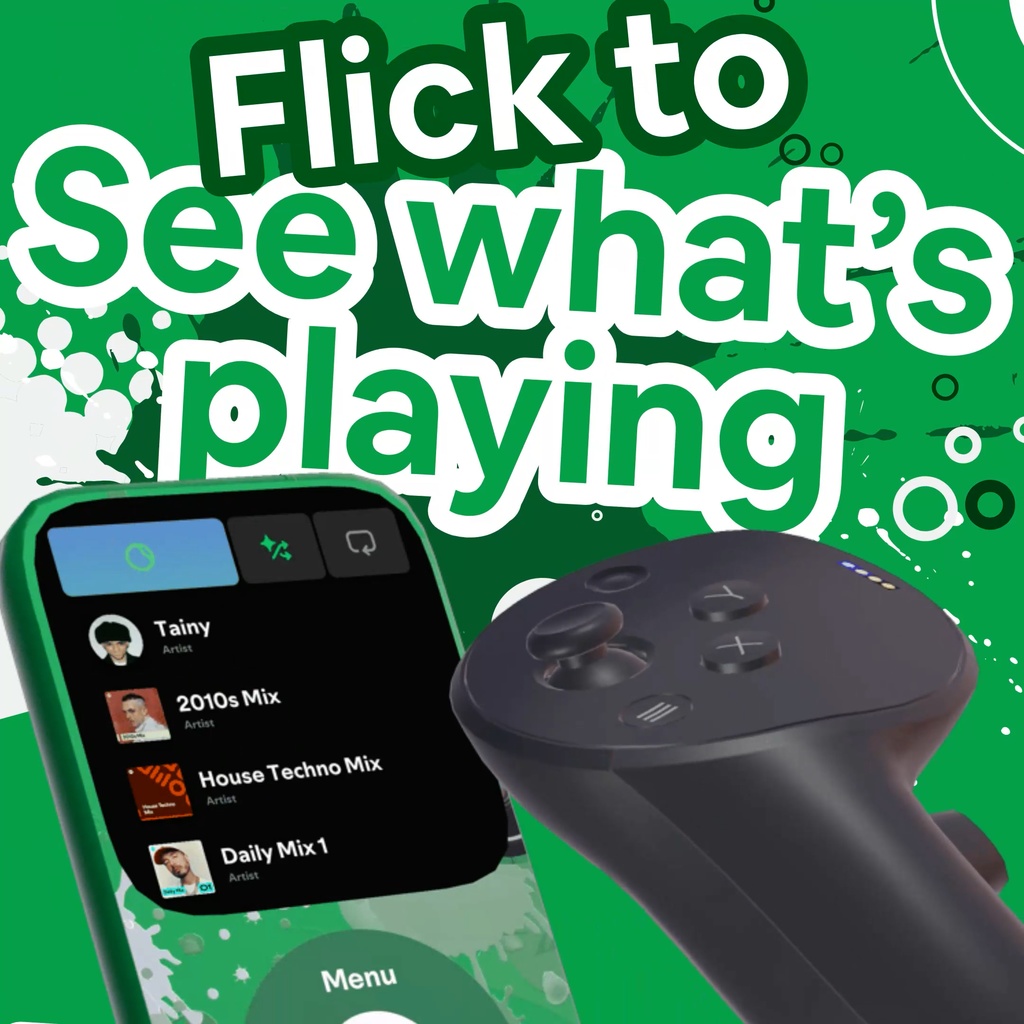 Song Thing|VRChatでSpotify®ライブラリを操作|VRCFury対応