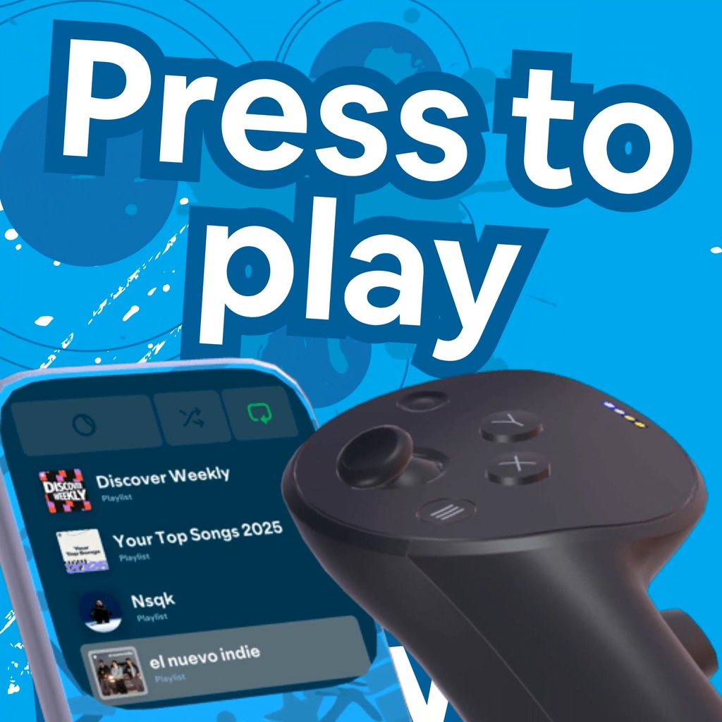 Song Thing|VRChatでSpotify®ライブラリを操作|VRCFury対応