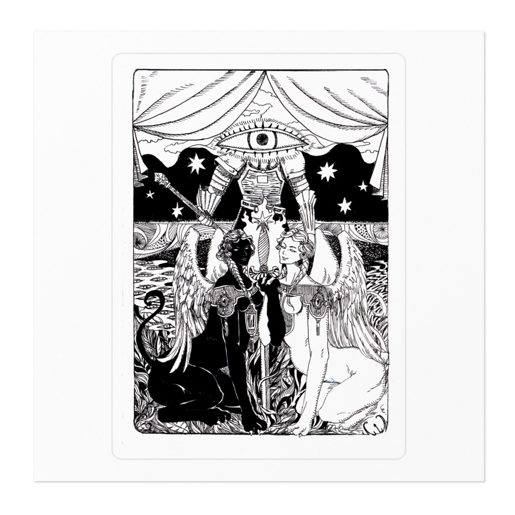 【The chariot】ステッカー