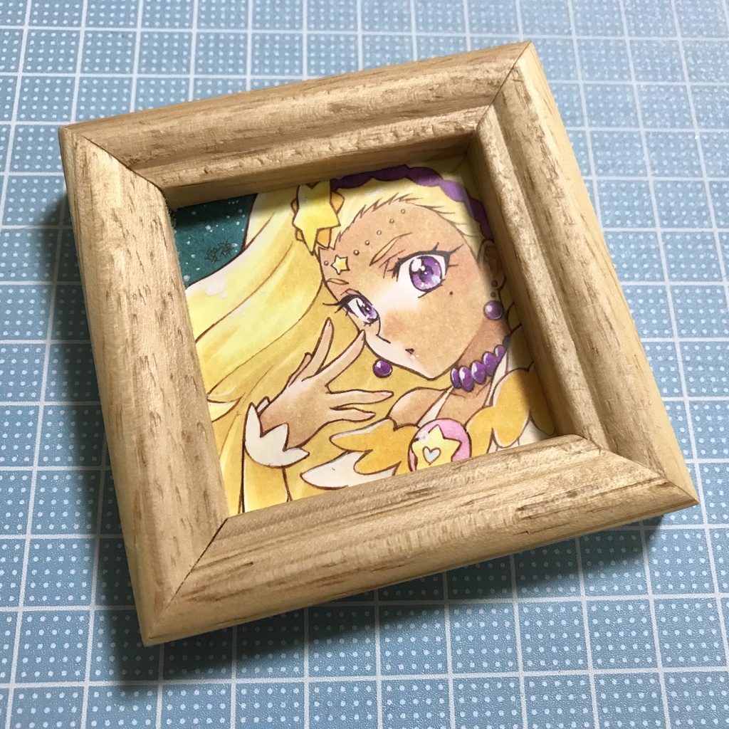 キュアソレイユミニ額（原画）