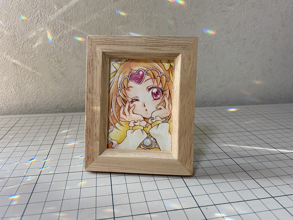 キュアミューズ　ミニ額（原画）