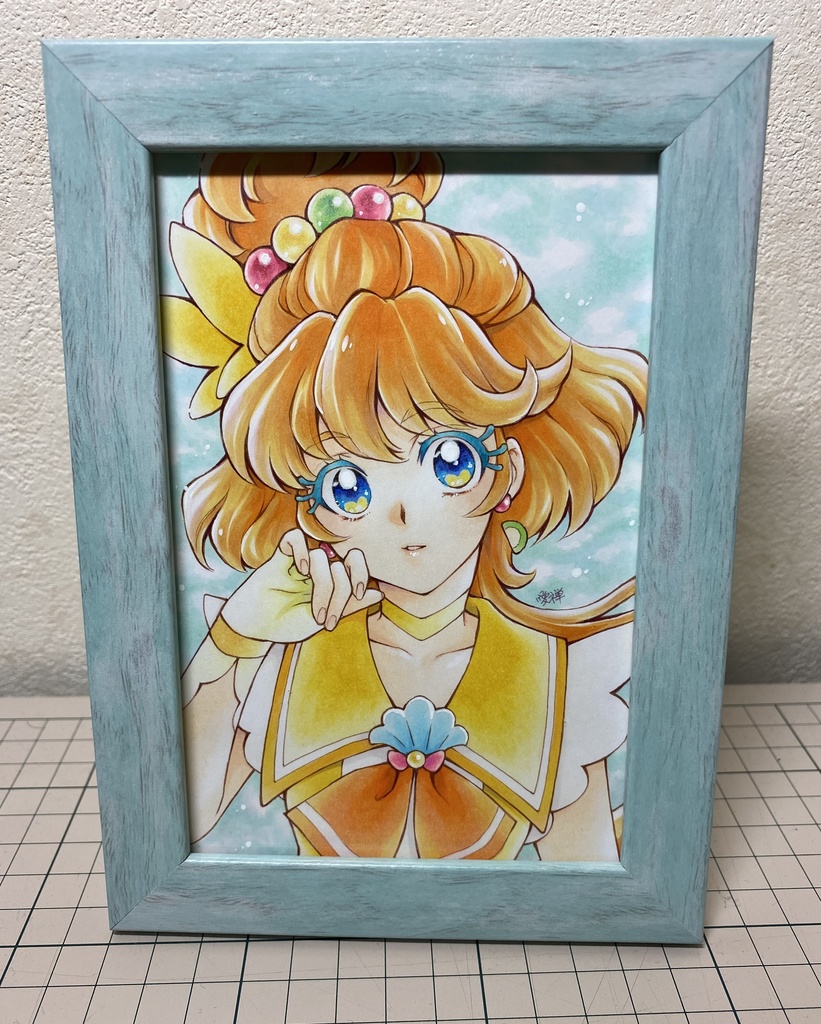 プリキュア フォトフレーム 原画 Kagura Booth