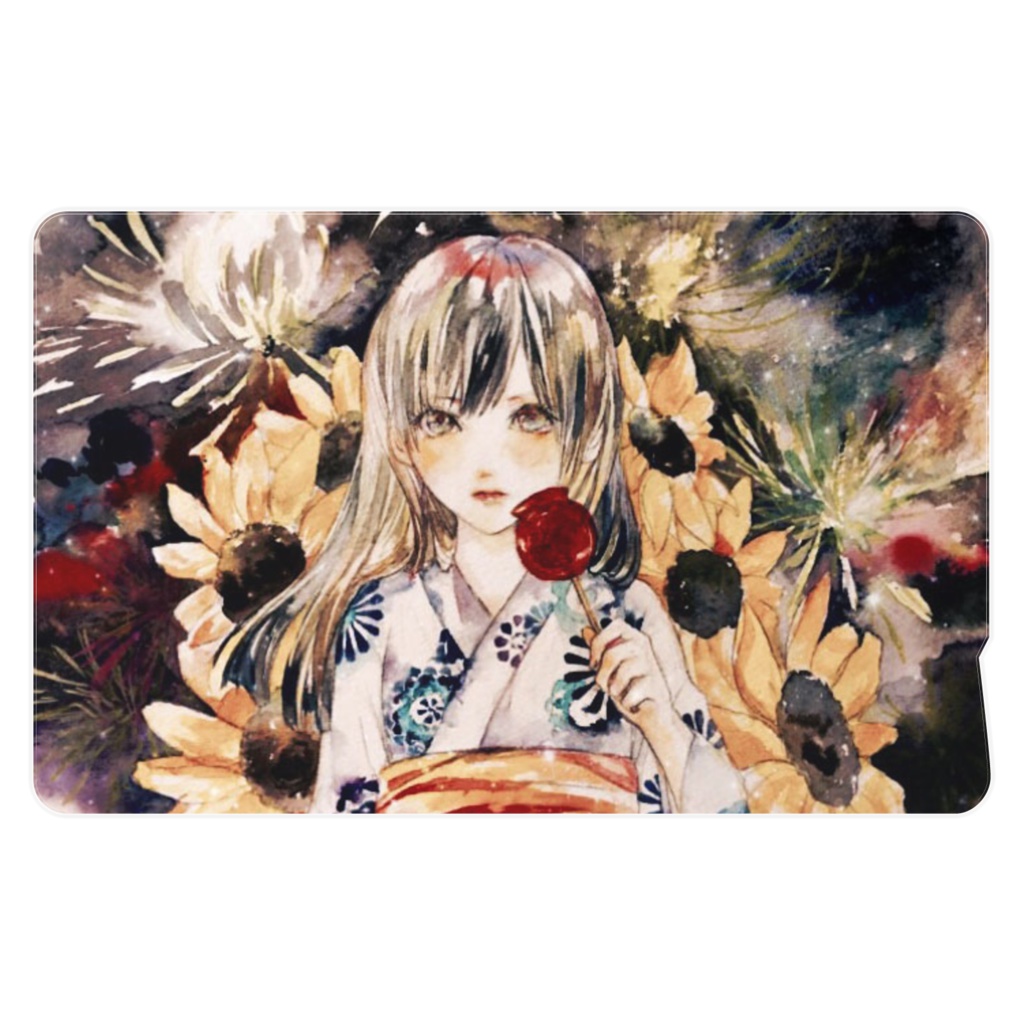 花火 ICカードステッカー
