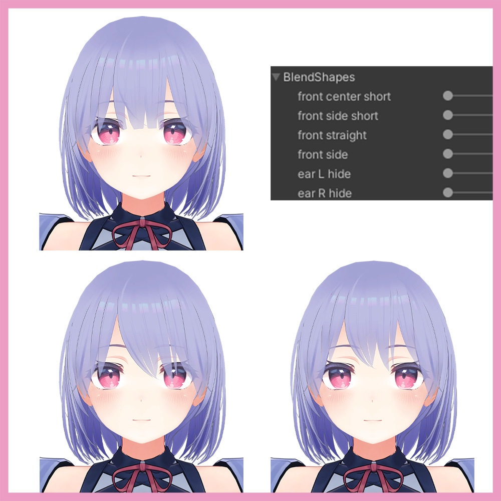 清楚きよきよヘア【ボブ&ロング2種セット】