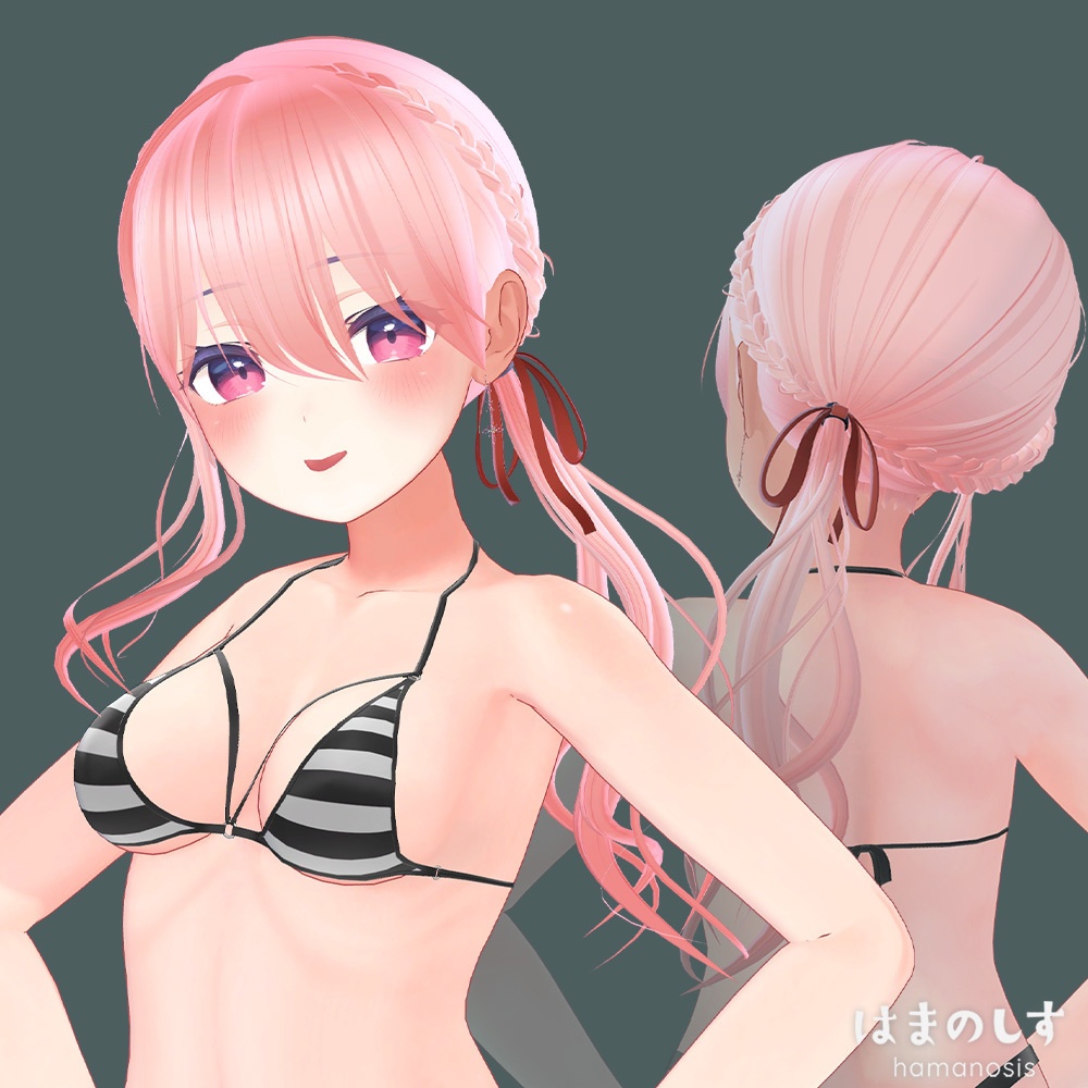 清楚なぎさヘア