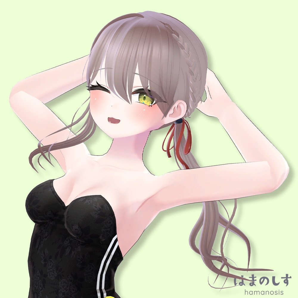 清楚なぎさヘア