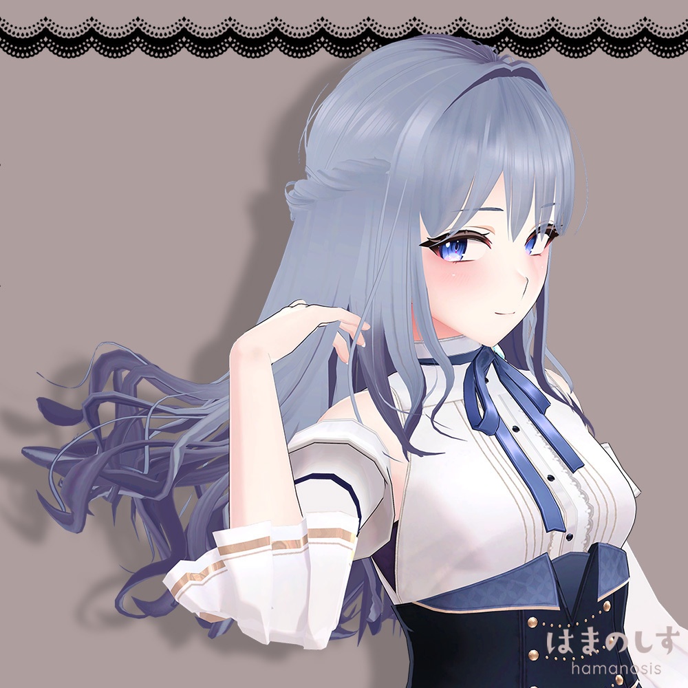 お嬢さまヘア【フリーシェイプキー付】