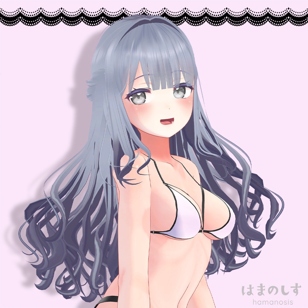 お嬢さまヘア【フリーシェイプキー付】