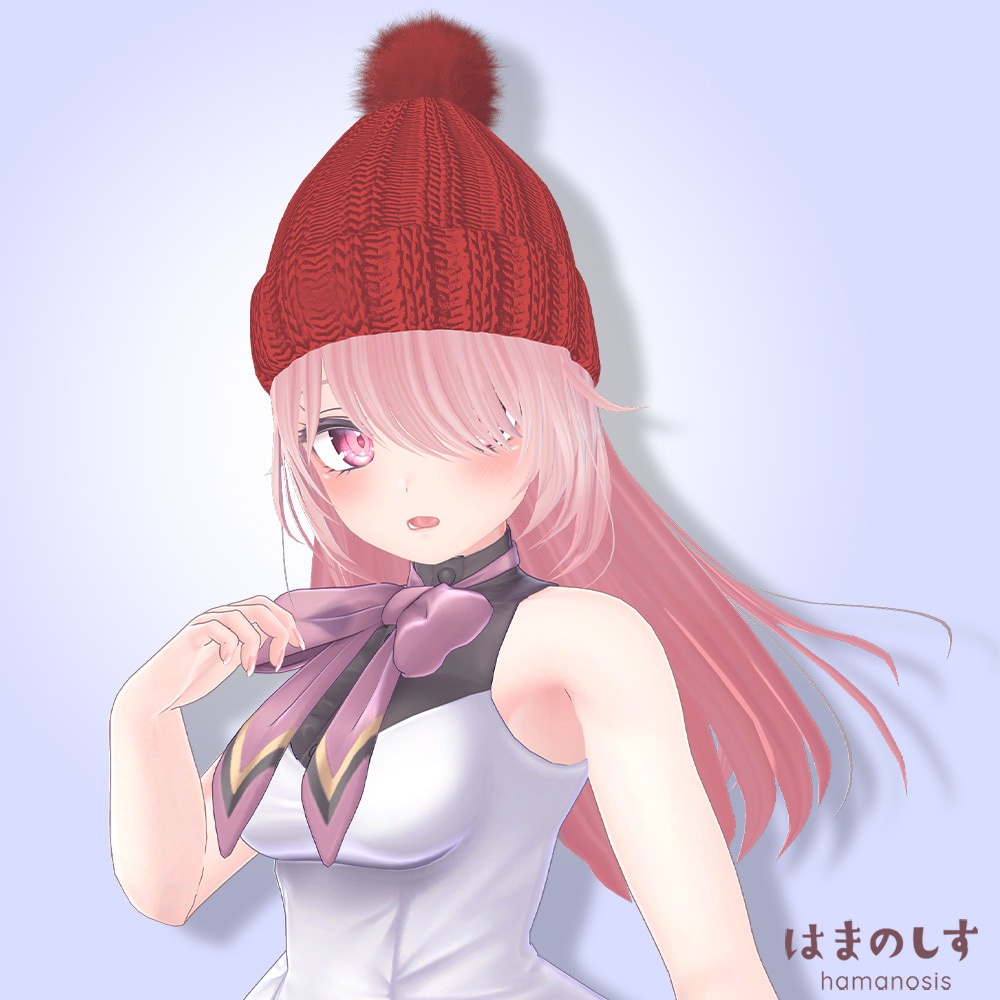 清楚カルテット ニット帽付きヘア4種セット【ボブ / ロング / 巻き髪 / 三つ編み】【髪型/ヘア】