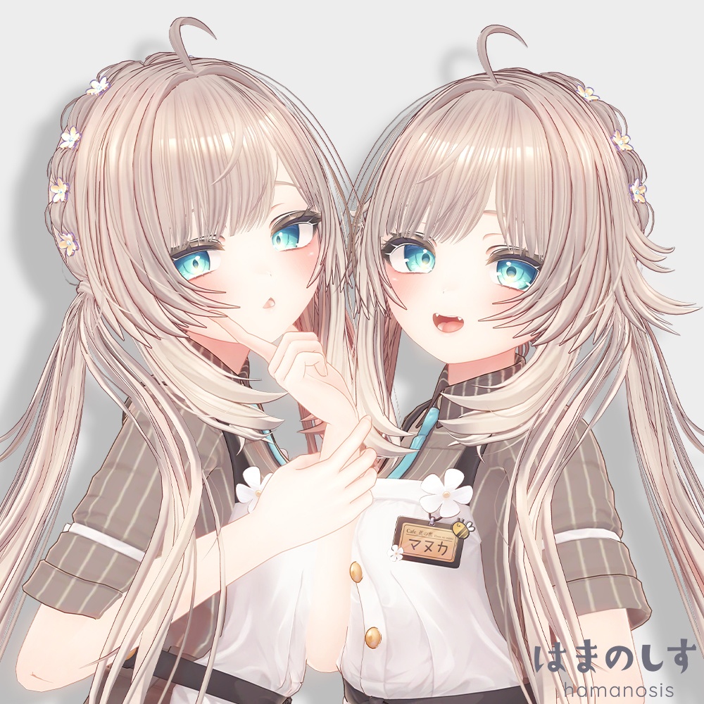 青春ツイン 【 ツインテール / ヘアアクセサリー付き髪型 】Seishun Twin