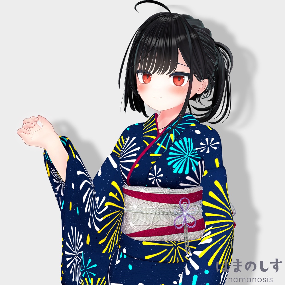 【浴衣 YUKATA】 恋花火 KOI-HANABI 【 9アバター対応 】