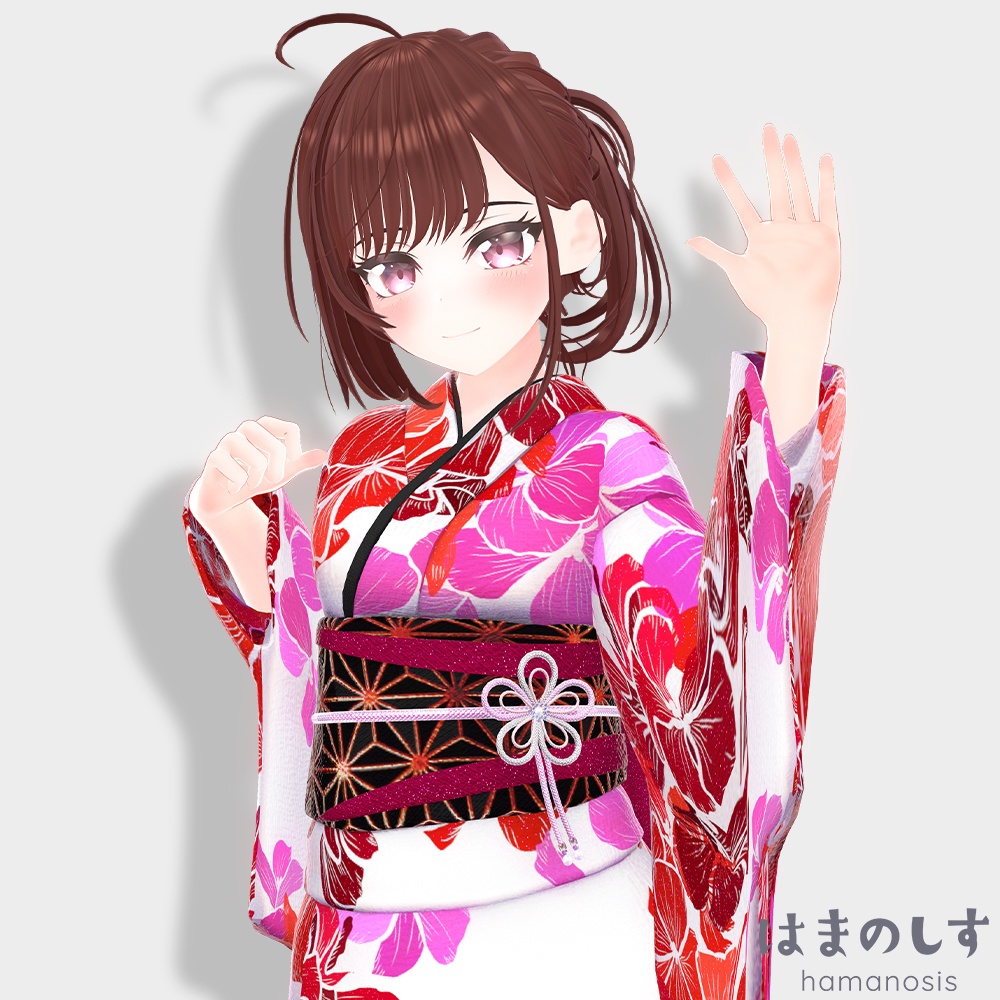 【浴衣 YUKATA】 恋花火 KOI-HANABI 【 9アバター対応 】