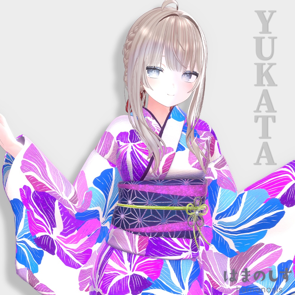 【浴衣 YUKATA】 恋花火 KOI-HANABI 【 9アバター対応 】
