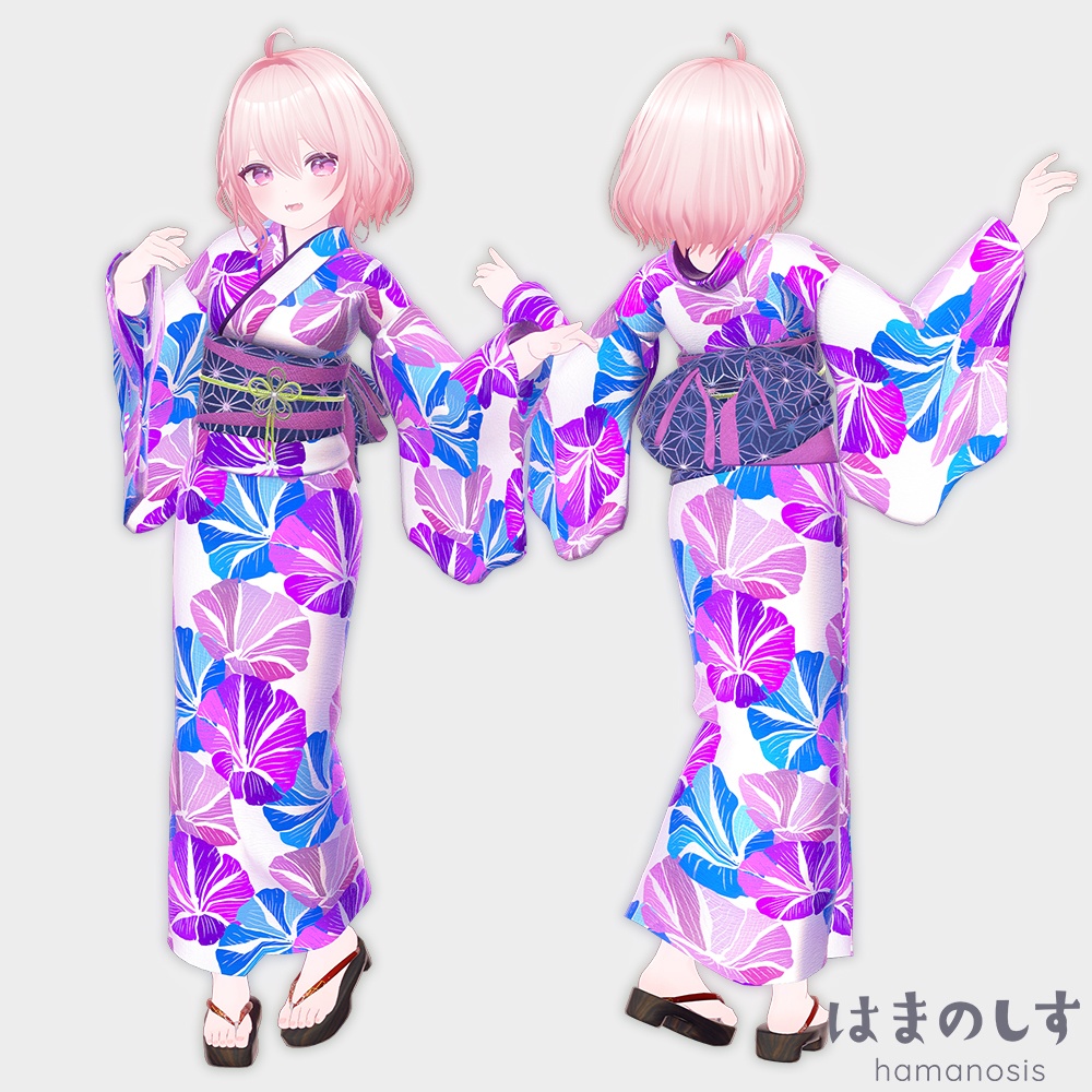 【浴衣 YUKATA】 恋花火 KOI-HANABI 【 9アバター対応 】