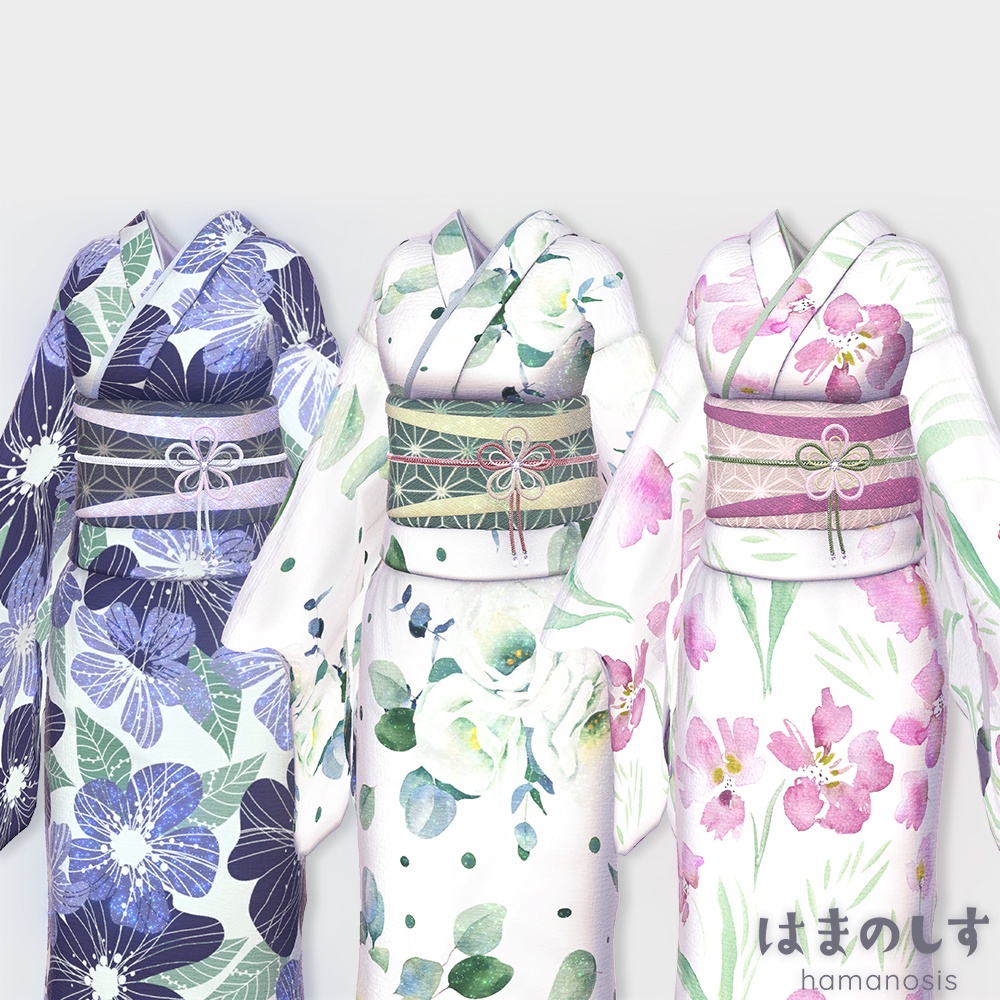 【浴衣 YUKATA】 恋花火 KOI-HANABI 【 9アバター対応 】