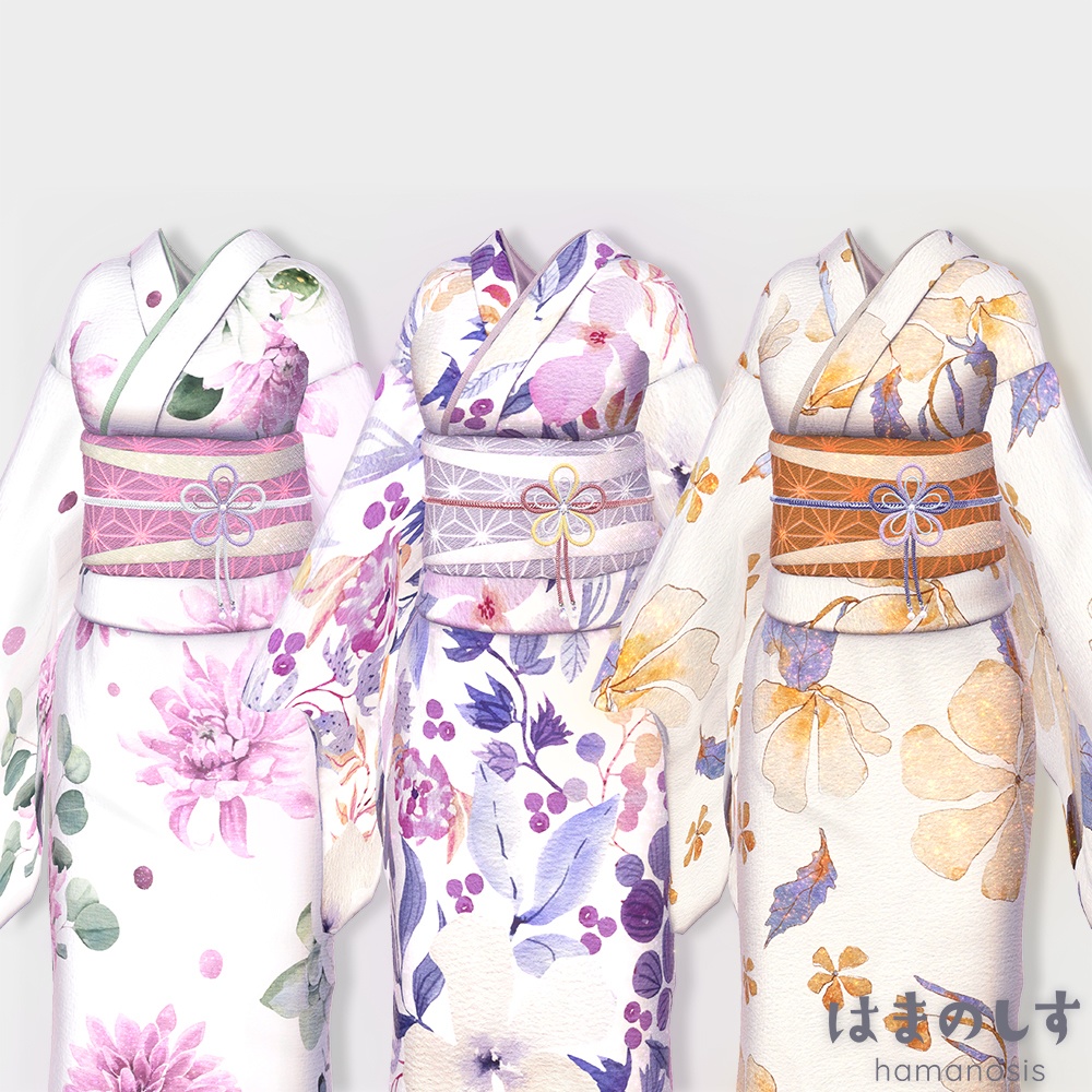 【浴衣 YUKATA】 恋花火 KOI-HANABI 【 9アバター対応 】