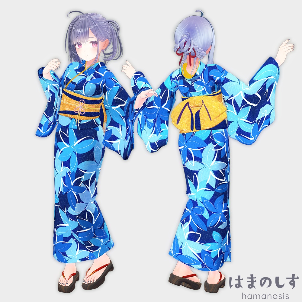 【浴衣 YUKATA】 恋花火 KOI-HANABI 【 9アバター対応 】