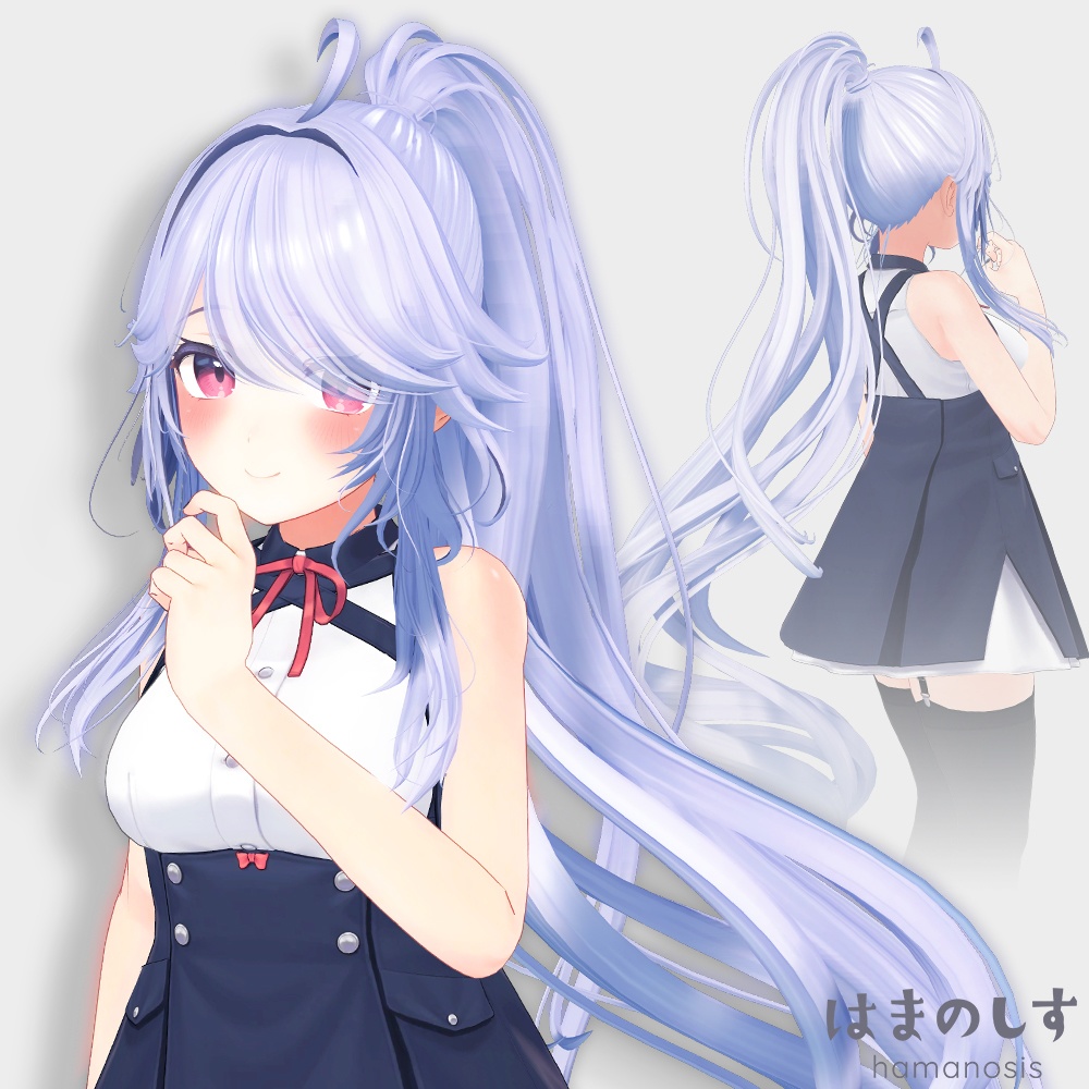 どらごんヘア 【 髪型2種セット / ポニーテール  】Dragon Hair