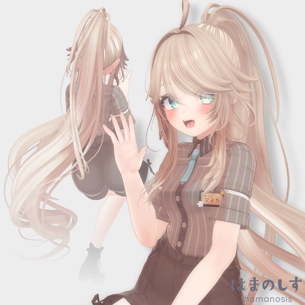 どらごんヘア 【 髪型2種セット / ポニーテール  】Dragon Hair