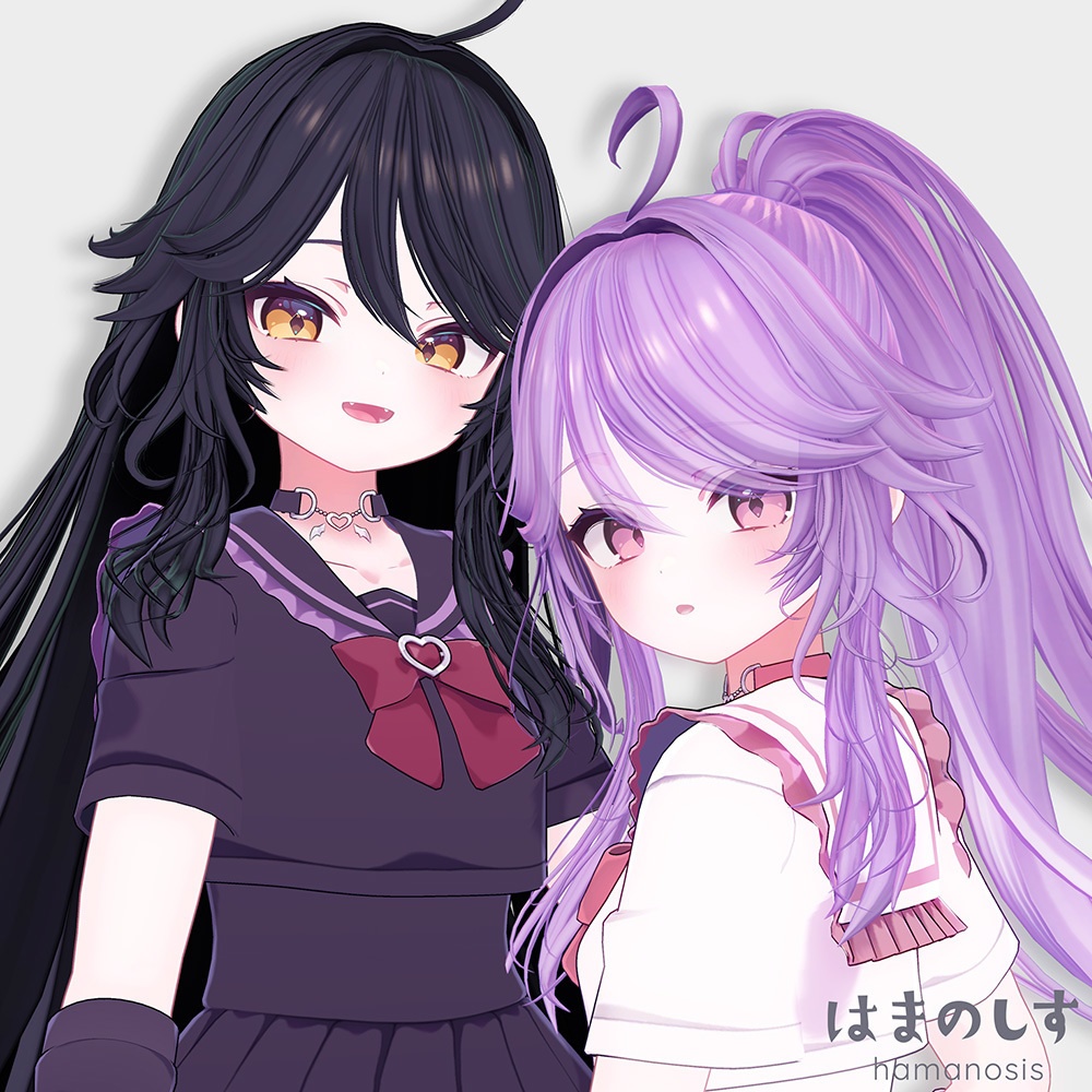 どらごんヘア 【 髪型2種セット / ポニーテール  】Dragon Hair