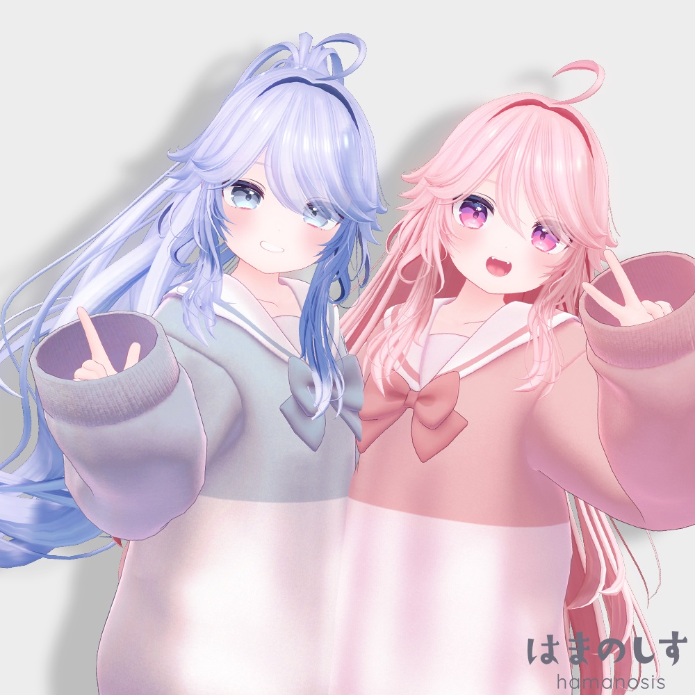 どらごんヘア 【 髪型2種セット / ポニーテール  】Dragon Hair