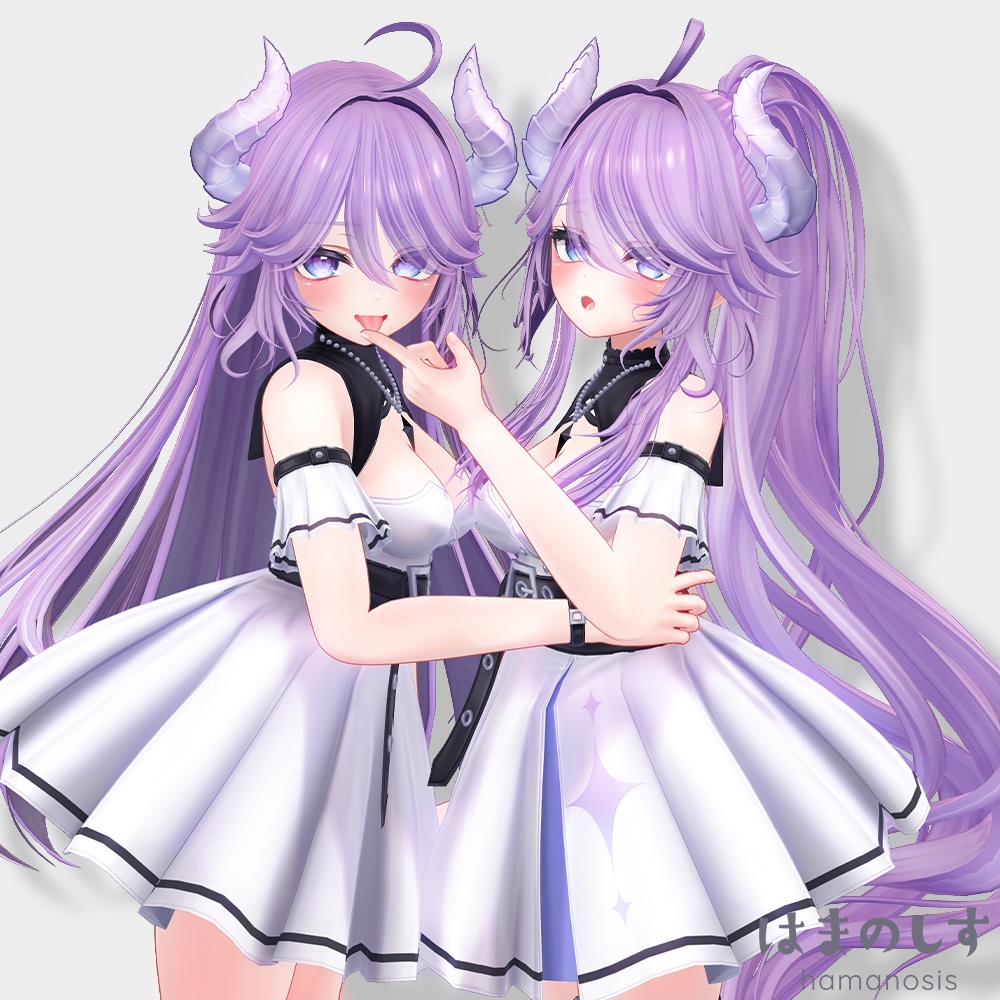 どらごんヘア 【 髪型2種セット / ポニーテール  】Dragon Hair