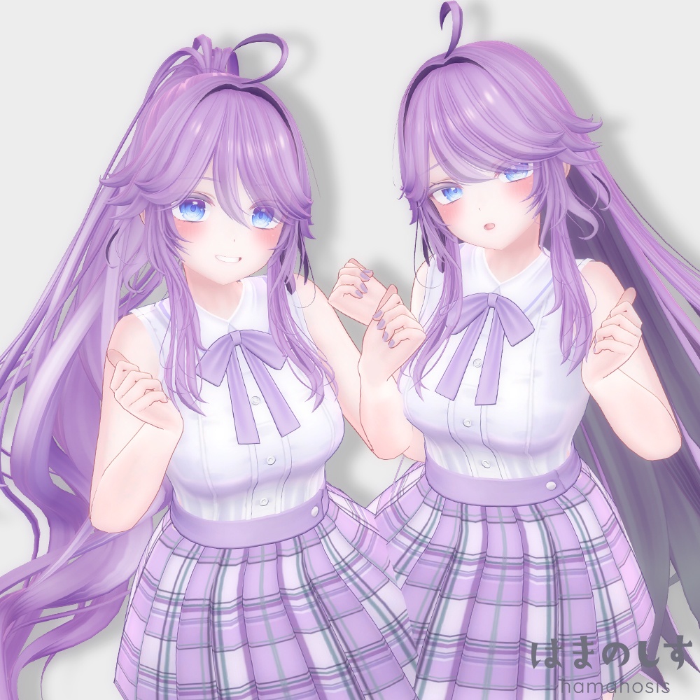 どらごんヘア 【 髪型2種セット / ポニーテール  】Dragon Hair