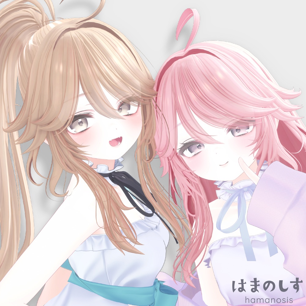 どらごんヘア 【 髪型2種セット / ポニーテール 】Dragon Hair