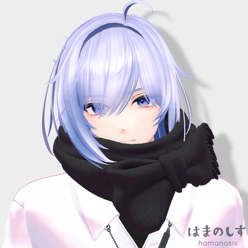 ウルフまふ 【 髪型2種セット / 吐息パーティクルギミック付き / ウルフヘア 】