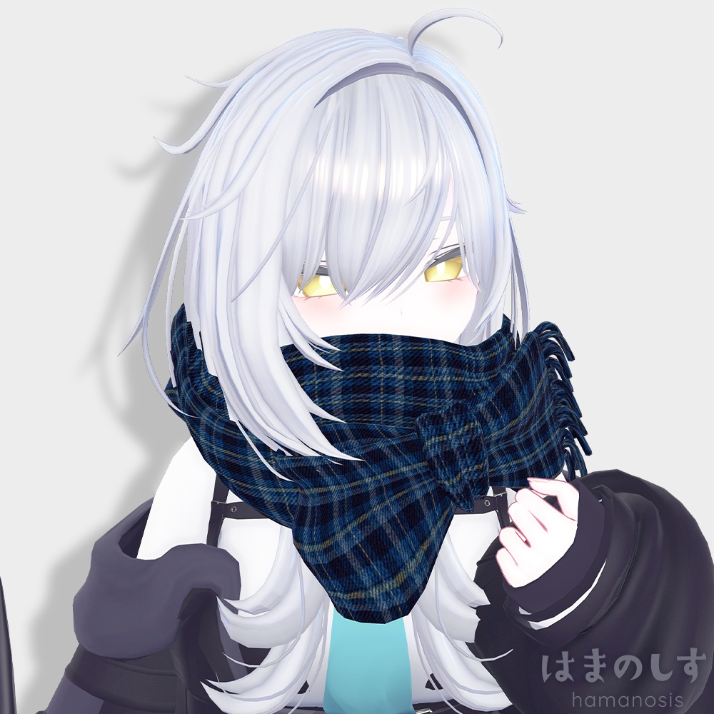 ウルフまふ 【 髪型2種セット / 吐息パーティクルギミック付き / ウルフヘア 】