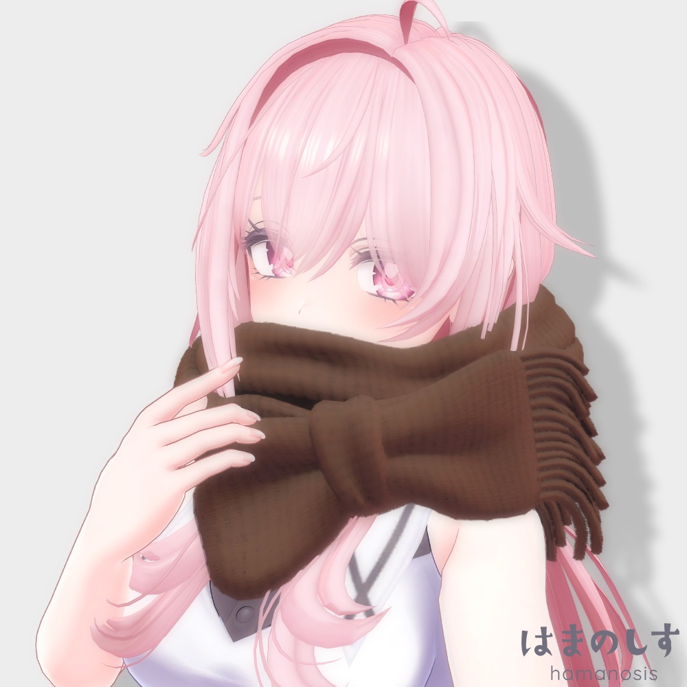 ウルフまふ 【 髪型2種セット / 吐息パーティクルギミック付き / ウルフヘア 】