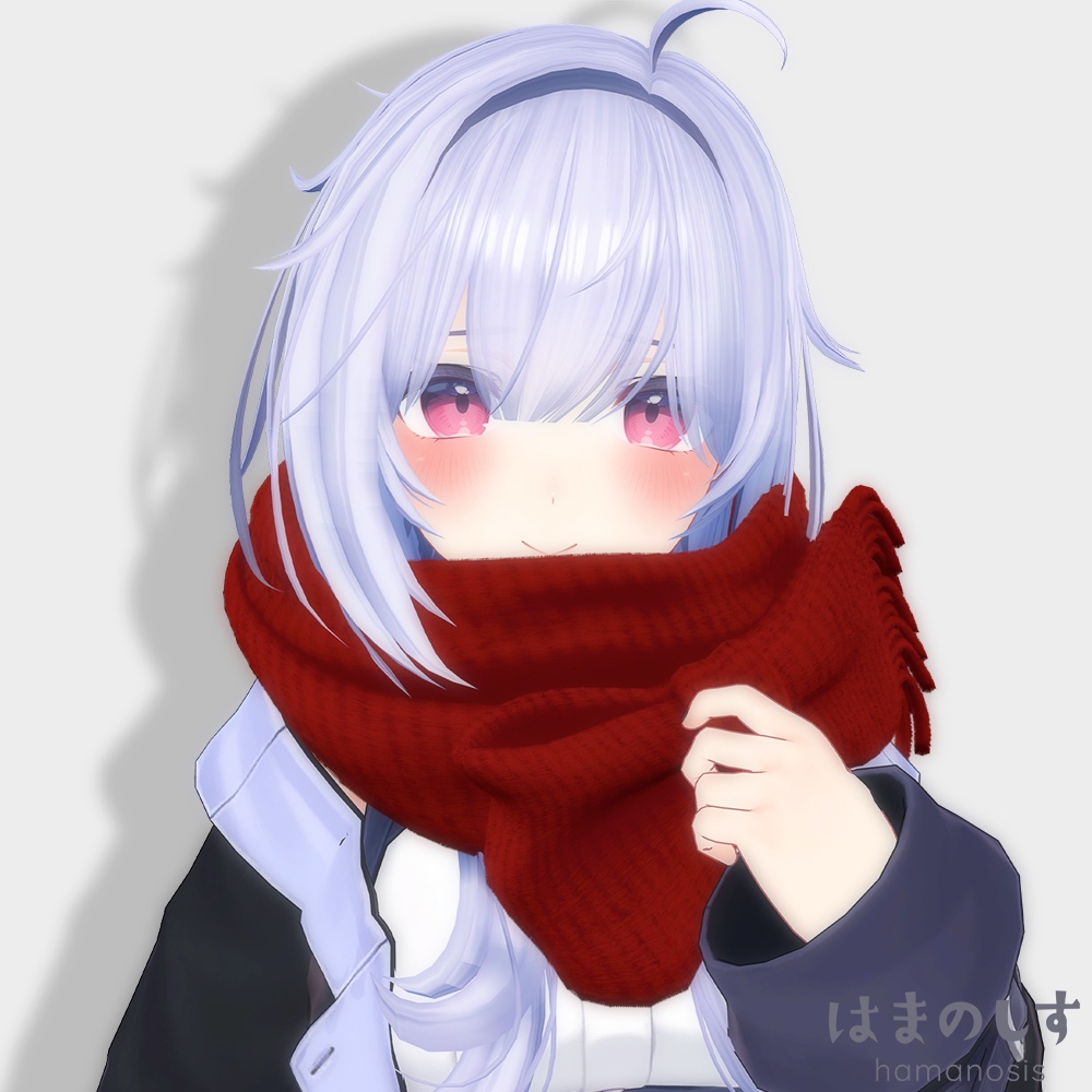 ウルフまふ 【 髪型2種セット / 吐息パーティクルギミック付き / ウルフヘア 】