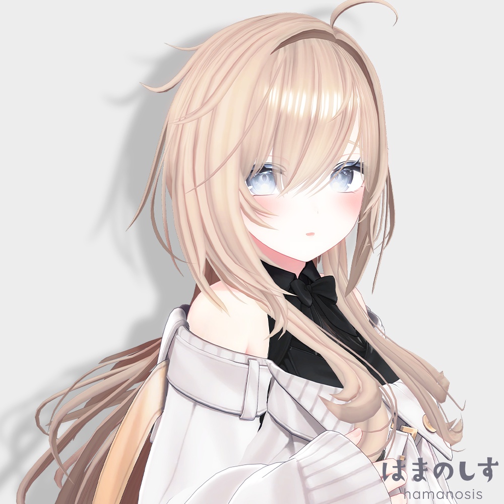 ウルフまふ 【 髪型2種セット / 吐息パーティクルギミック付き / ウルフヘア 】