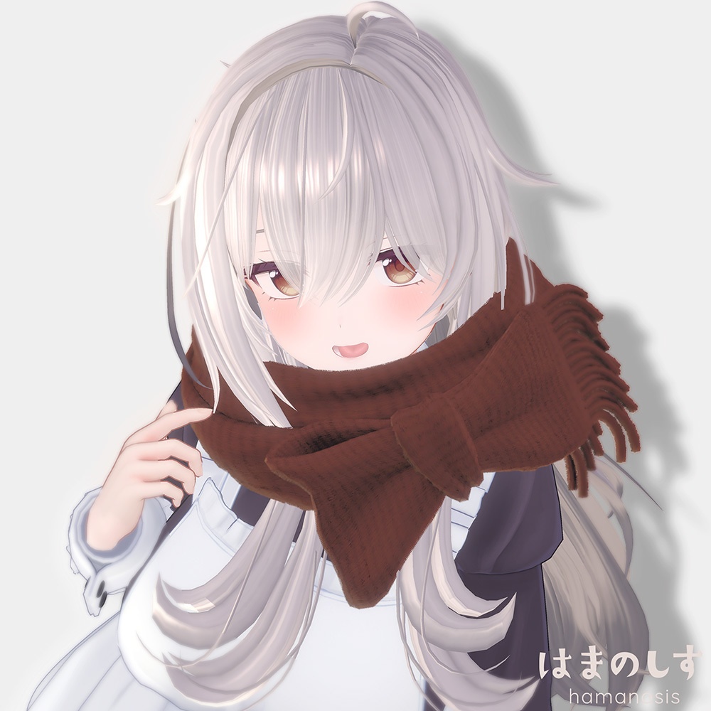 ウルフまふ 【 髪型2種セット / 吐息パーティクルギミック付き / ウルフヘア 】