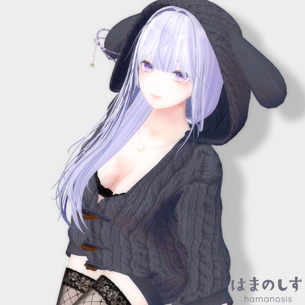 コズミックうさちゃん【 ニットパーカー 】【 エク、ルミナ追加 】